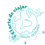 el arte de viajar pegatina (1)