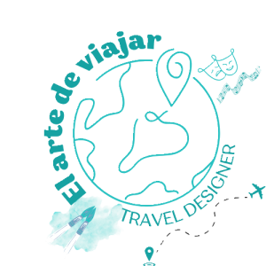 el arte de viajar pegatina (1)